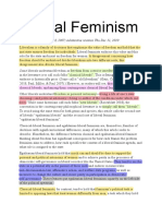 Liberal Feminism