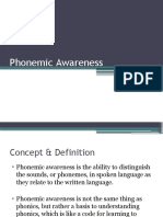 Phonemic Awareness