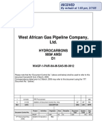 WAGP-1-PAR-9A-M-SAS-99-0012 Hydrocarbons 900 ANSI D1