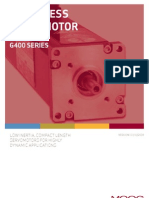 MOOG - FastAct G400 Series Brushless Servomotor Catalog