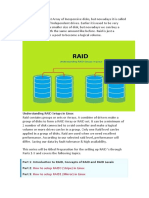 RAID Is A Redundant Array of Inexpensive Disks