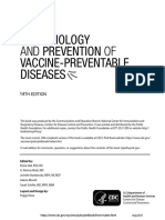 CDC - Epidemiology and Prevention of Vaccine-Preventable Diseases