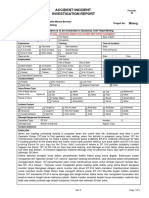 Accident-Incident Investigation Report