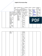 Curriculum Map-English 10