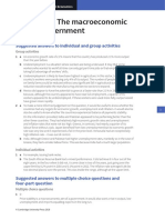 IGCSE Economics Self Assessment Chapter 25 Answers