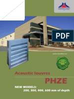 Acoustic Louvres