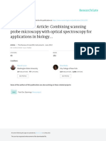 2012 - Lucas, Riedo - Invited Review Article Combining Scanning Probe Microscopy With Optical Spectroscopy For Applications in Biology A