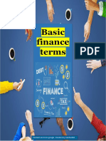 Basic Finance Terms