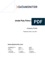 Jindal Poly Films Limited