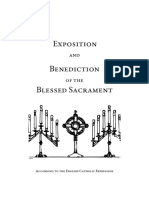 The English Catholic Rite of Benediction