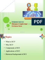 Chapater - 1 - Introduction To Human Computer Interaction