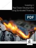 Guide To Syndicated Finance For Investing in Real Estate Development