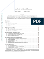 Quantum Proofs For Classical Theorems