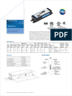 LED Driver. Xitanium. 30W 1.2A 0-10V Dimming XI030C120V040BSJ1. Specifications. Wiring Diagram