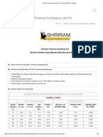 Shriram Transport Finance Co. LTD Unnati FD - Sanriya