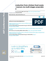 Biogas Fro Chicken Waste