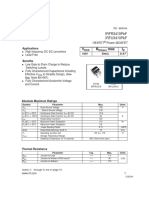 Infineon IRFR3410 DataSheet v01 - 01 EN