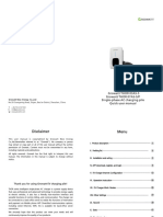 CARREGADOR Growatt THOR 03-07AS-S Single-Phase EV Charger User Manual