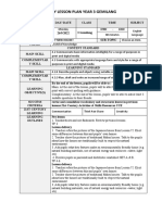 Daily Lesson Plan Year 3 Gemilang