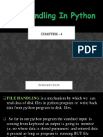 File Handling 2022 - Complete Notes