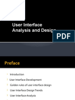 Lecture UI Analysis and Design