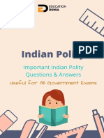 200+ Indian Polity Questions and Answers