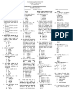 Math Enhance (Trigonometry) Exam