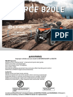 Owner Manual Cforce 820 Euro 4