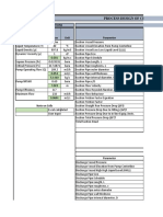 Procees Design of Centrifugal Pumps - Sizing and Specification Spreadsheet