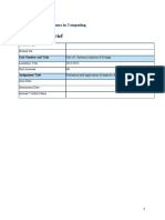 Systems Analysis Design Assignment B10 - 11