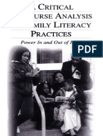 A Critical Discourse Analysis of Family Literacy Practices