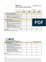 Student Evaluation Form