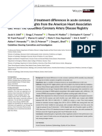 Sustained Sex-Based Treatment Differences in Acute Coronary Syndrome Care