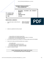 Faculty - Applied Sciences - 2022 - Session 1 - Degree - Mic463