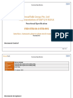 FSD S4 STR I STR 001 Stock Transfer Interface