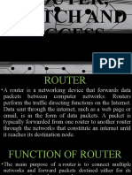 Lesson 8 Router Switch and Access Point Hand Out