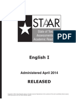 STAAR EOC Apr2014Test Eng1