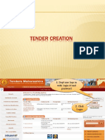 1.tender Creation - Publish