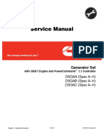 Service Manual: Generator Set