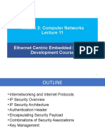 Lecture 11 - IPSec