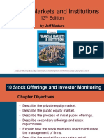 10 Stock Offerings and Investor Monitoring