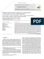 Ecosystem Service Values For Mangroves in Southeast Asia A - 2012 - Ecosystem