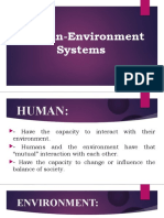 Human Environment Systems