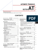 Automatic Transaxle: Service Data and Specifications (SDS) Have Been Changed