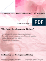 Introduction To Developmental Biology