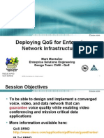 Deploying QoS For Enterprise Network Infrastructures