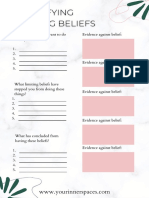 Limiting Beliefs Worksheet