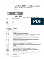 Citroen C3 mk3 (From 2009) - Fuse Box Diagram