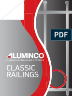 Aluminco Classic-Railings-Product-Brochure en Rev2017