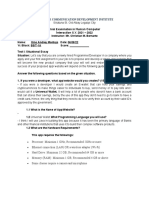 Human Computer Interaction Final Exam BSCS 1 BST 1A BSIS 1